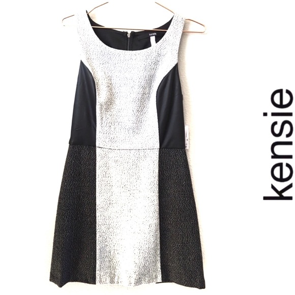 Faux leather dress by Kensie - Picture 3 of 9